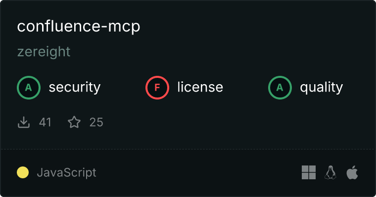 confluence-mcp MCP server