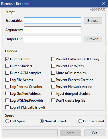 A pretty picture of exemusic recorder