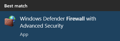 Firewall Setting