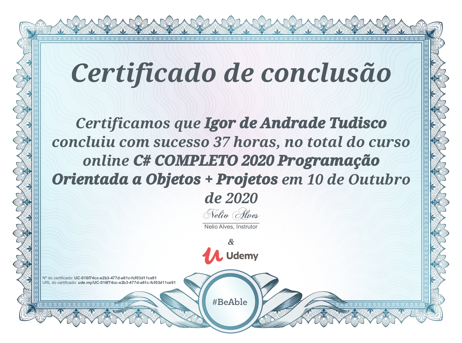 certificado