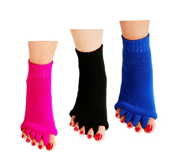 reachtop-toe-separator-socks-3-pairs-foot-alignment-socks-yoga-gym-massage-toeless-socks-pain-relief-1