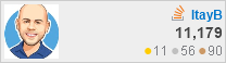 profile for ItayB at Stack Overflow, Q&A for professional and enthusiast programmers