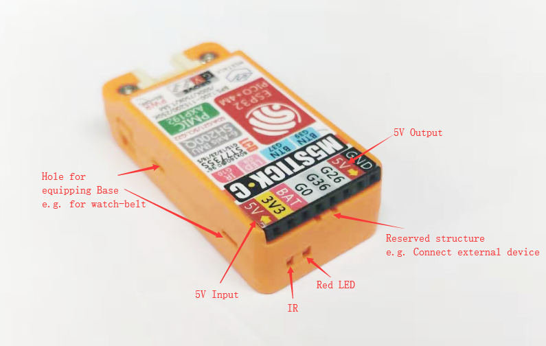 M5 StickC Plus, 3D CAD Model Library