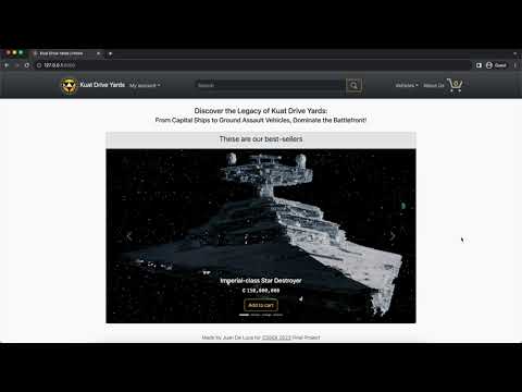 KDY E-commerce Web App Demo