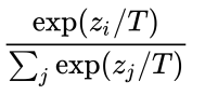 Softmax Temperatue