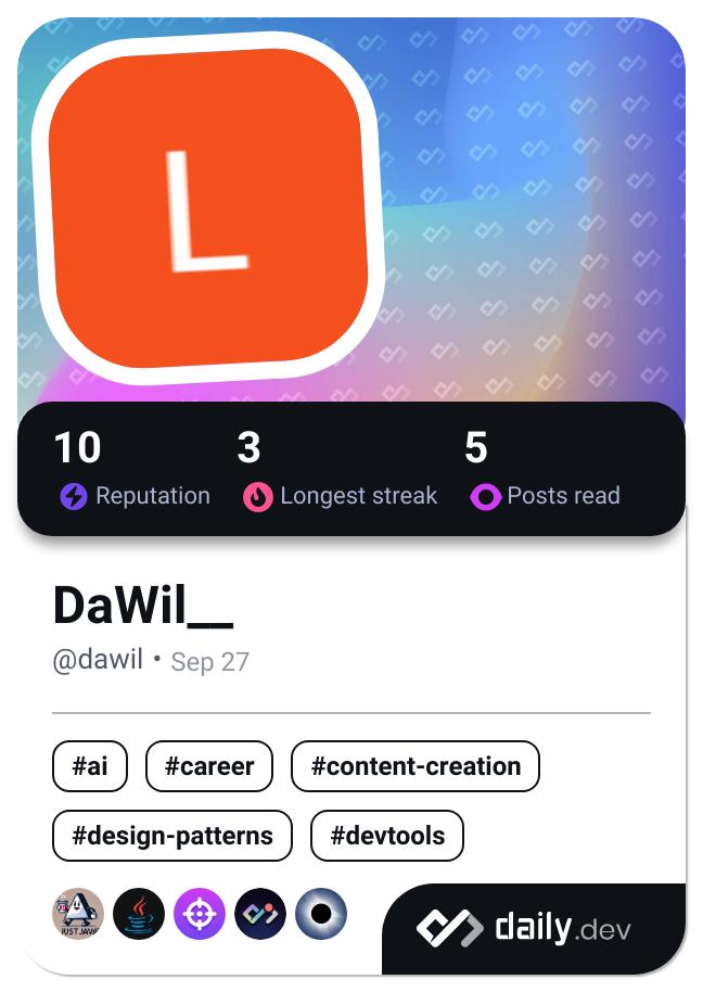 DaWil__'s Dev Card