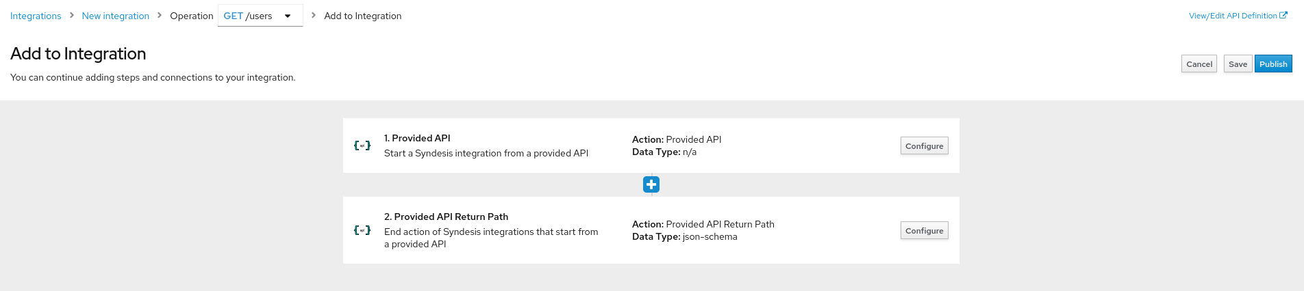 Integration without components