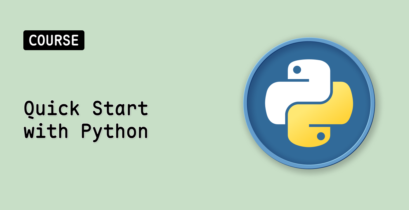 Quick Start with Python