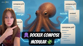 Docker Compose 🐙: Merge, Extend e Include explicados paso a paso 🚀 | Cap. 21