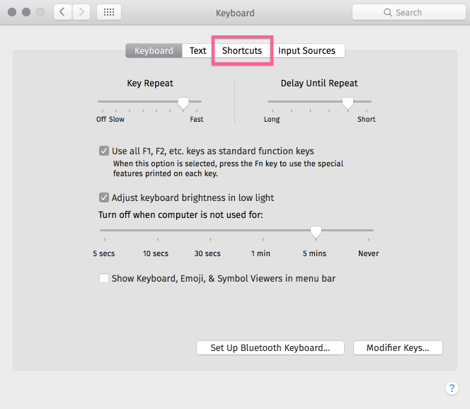 System Preferences