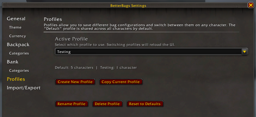 Profile Options in Retail.