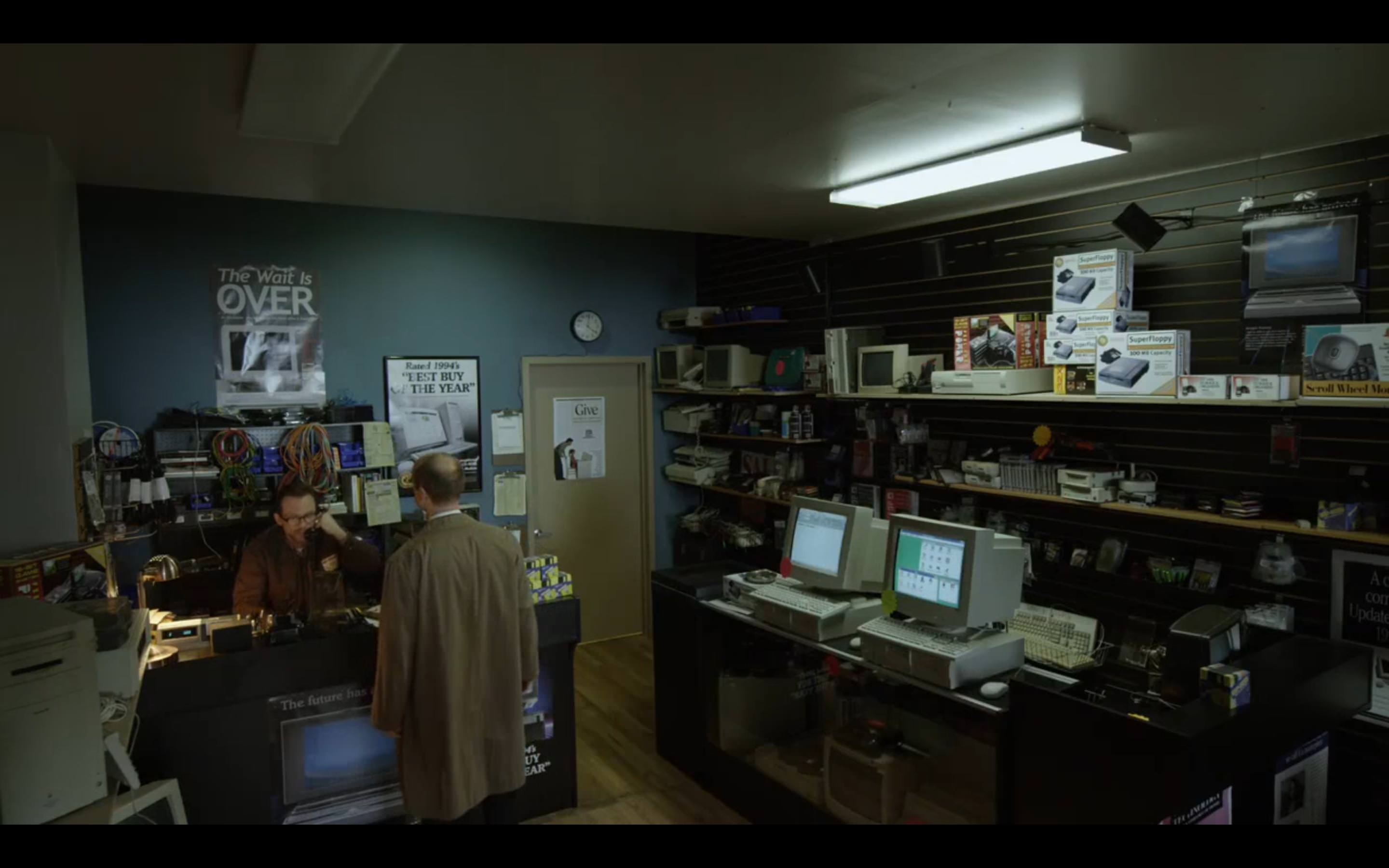 Wide shot of the Mr. Robot showroom floor, :robot: screenshot 📷