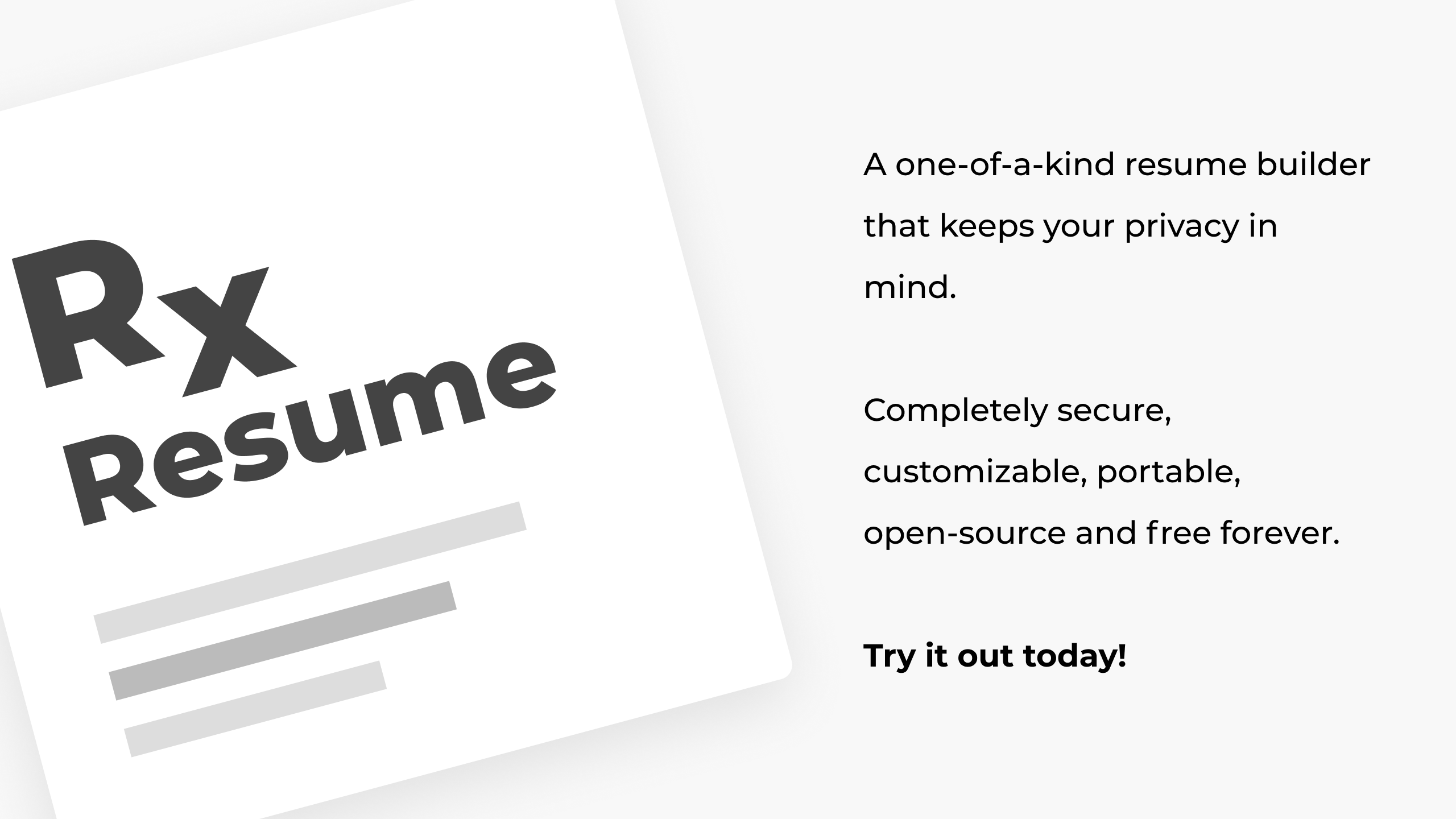 Reactive Resume Thumbnail