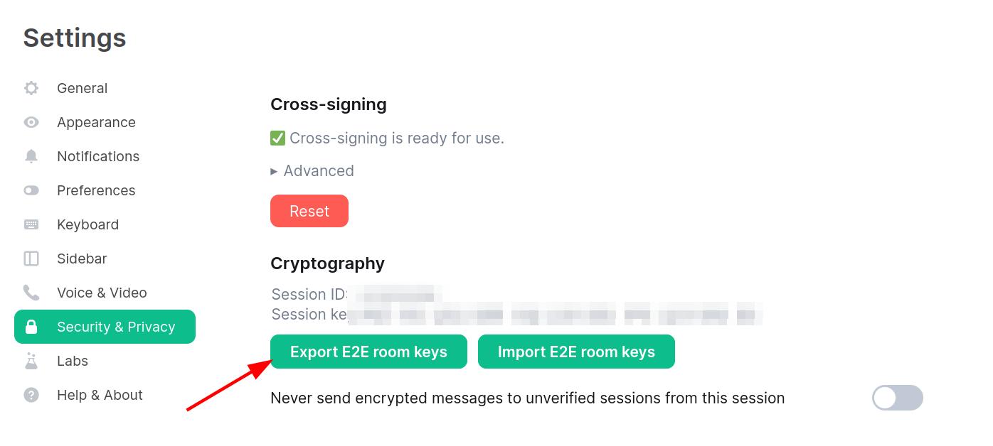 e2e-room-keys