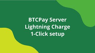 Lightning Charge - One Click Setup
