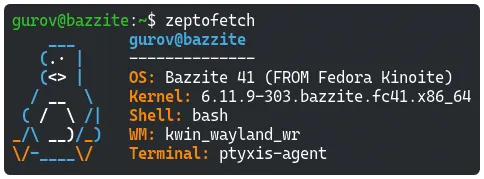 zeptofetch Preview