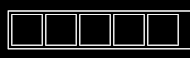 five black squares
