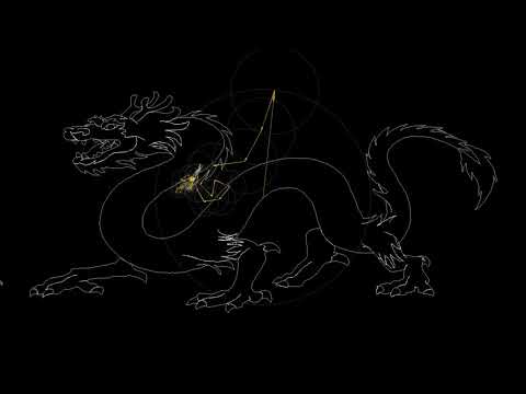 Dragon Drawing with Epicycles