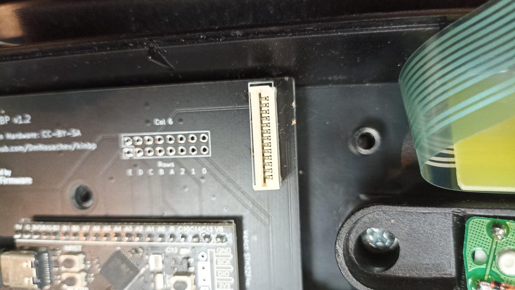 top row connector