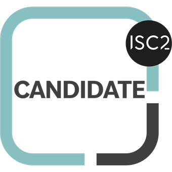 ISC2 Candidate badge image. Issued by ISC2