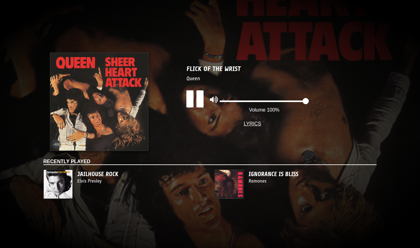 Responsive Web Player for SHOUTCast and Icecast