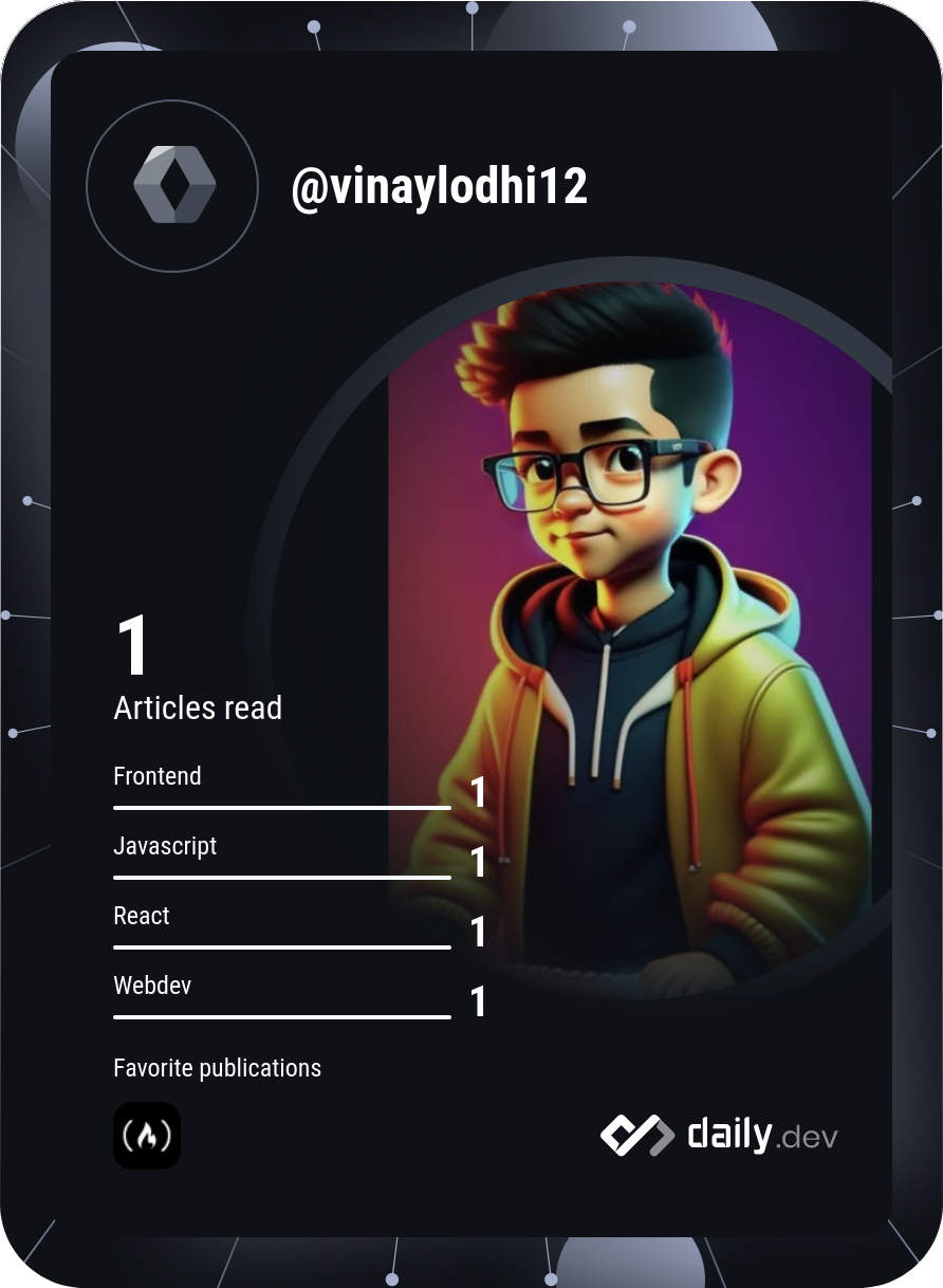 Dev Card