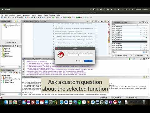 GitHub - cldrn/chatgpt-whisperer: Enhances Ghidra with ChatGPT-powered ...