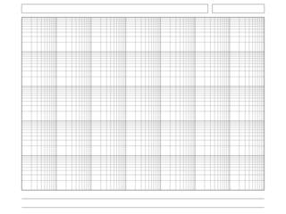 Logarithmic grid, landscape