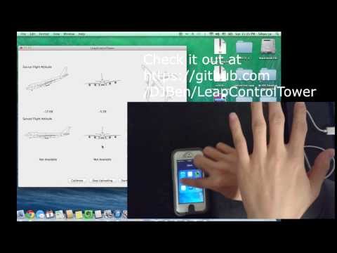 GitHub - DJBen/LeapControlTower: Control a flight shooting game on iOS ...