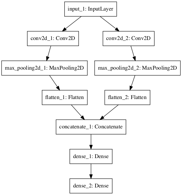 Neural Network Graph With Shared Inputs