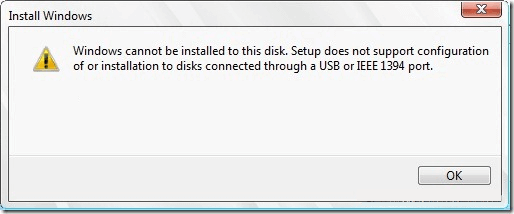 IEEE 1394 port Error