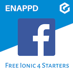 Ionic 4 Facebook Auth starter