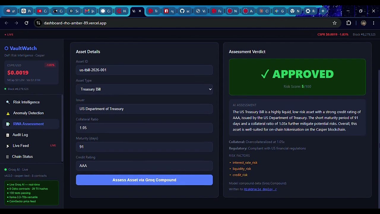 VaultWatch Demo