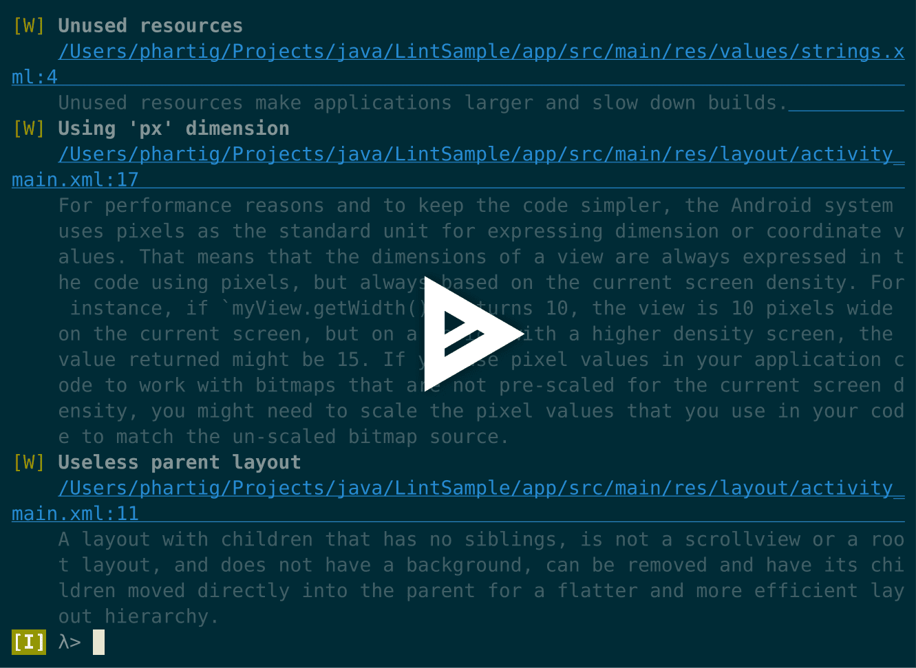 asciicast