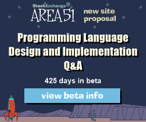 Stack Exchange Q&A site proposal: Programming Language Design