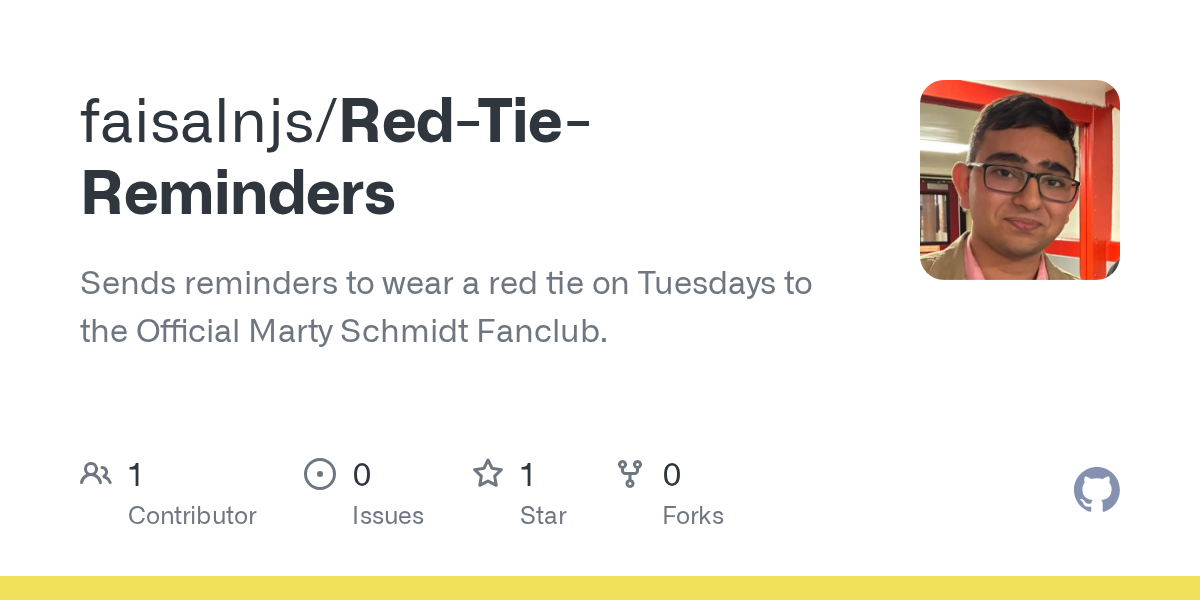 Red Tie Reminders