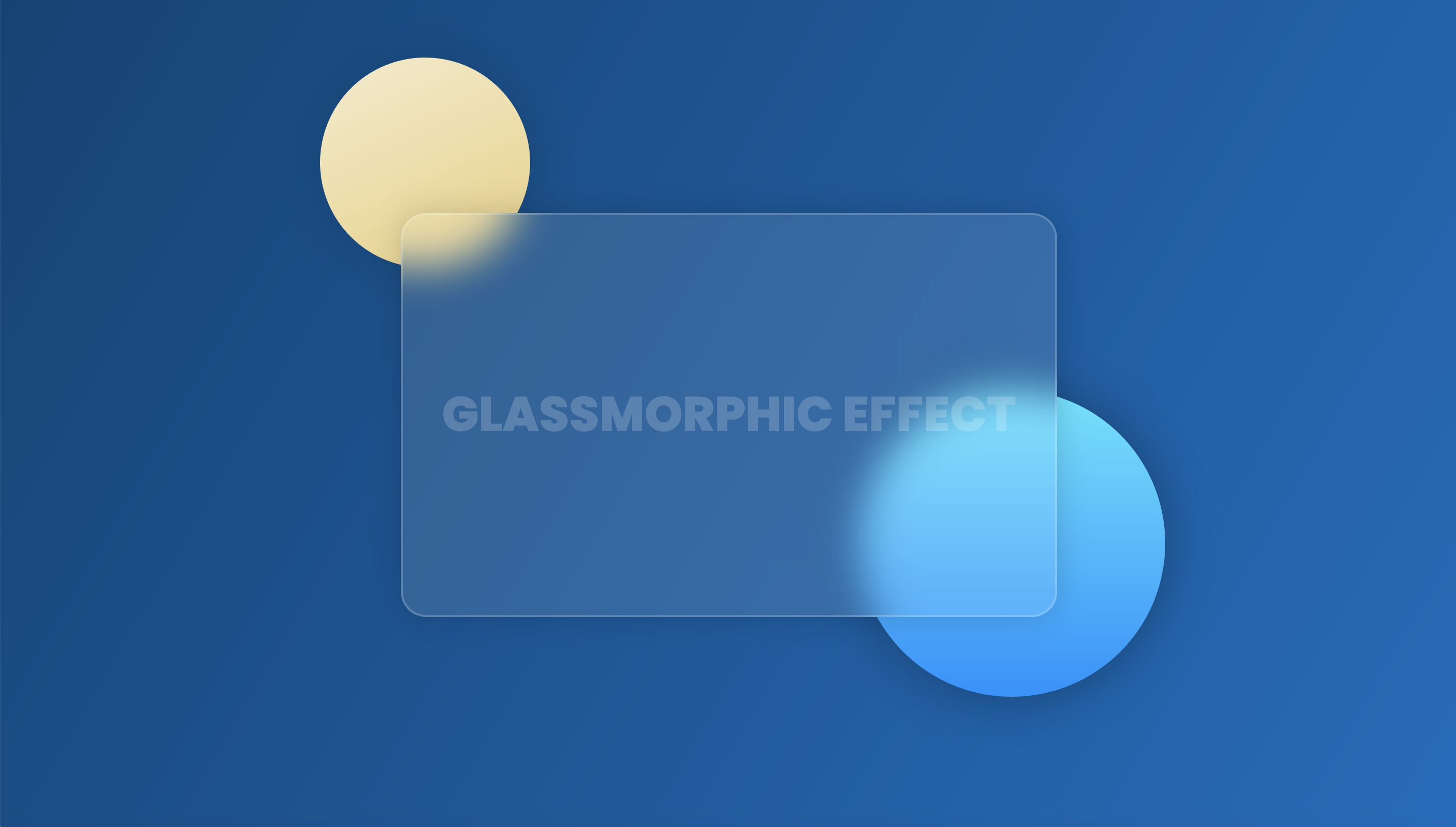 Glassmorphic Website Image