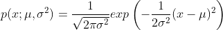 univariate gaussian