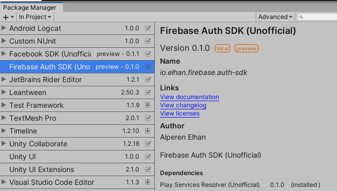 firebase-auth