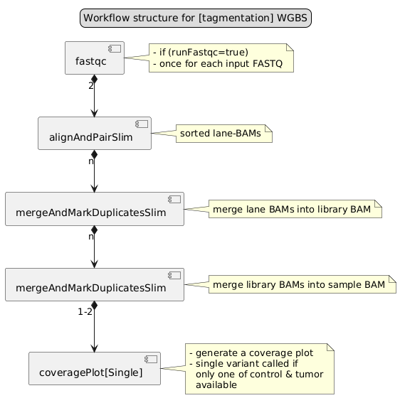 WGBS job structure