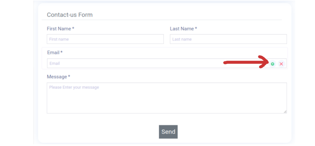 Email Notification form WordPress plugin