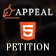 Appeal - Petition HTML5 Template