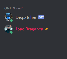 Screenshot of Discord