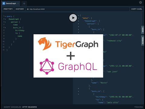 TigerGraph GraphQL Service Quick Start 