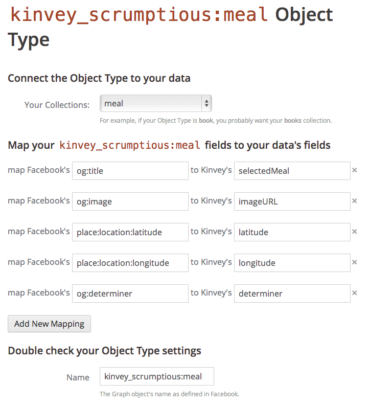 Field Mappings