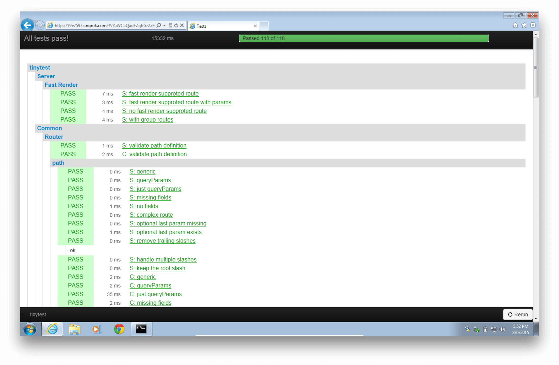FlowRouter IE9 Support