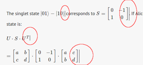 Highlighted errors
