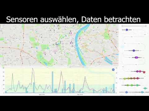 DusterBusters - Sensoren auswählen, Daten betrachten