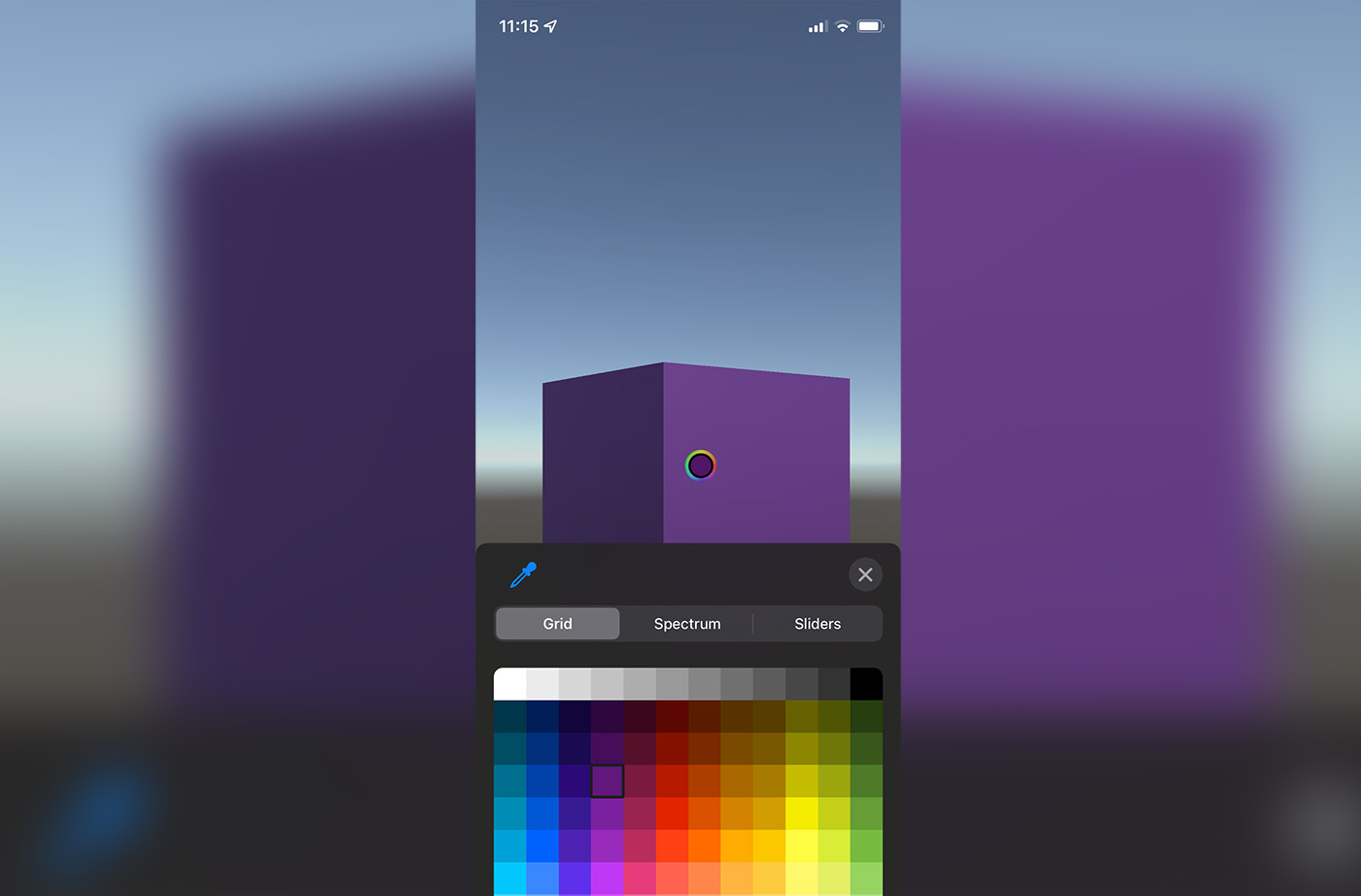 Example of Unity running in a native SwiftUI app