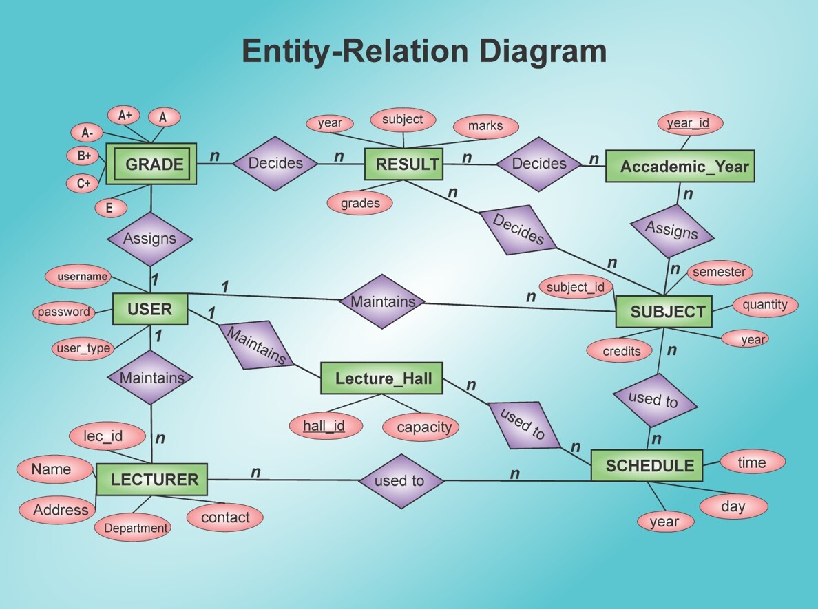 Entity-Relation Diagram